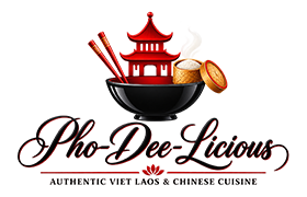 Pho Dee Licious Chinese restaurant logo